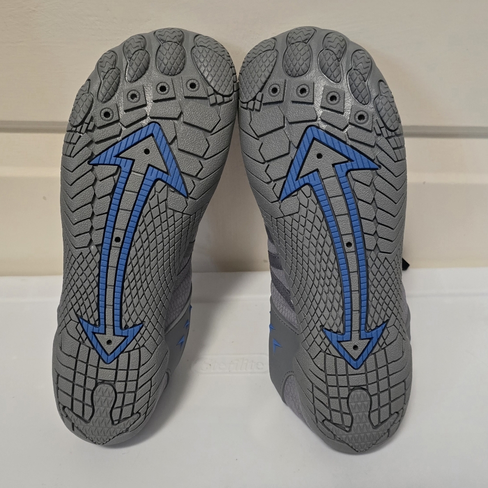 Hike Footwear HF Gray & Blue Healthy And Non-Slip Barefoot Shoes Sz 9.5 Sz 43 UK - Picture 5 of 9